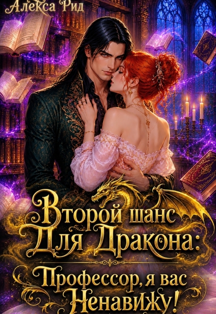Книга. "Второй шанс Для Дракона: Профессор, я вас Ненавижу!" читать онлайн