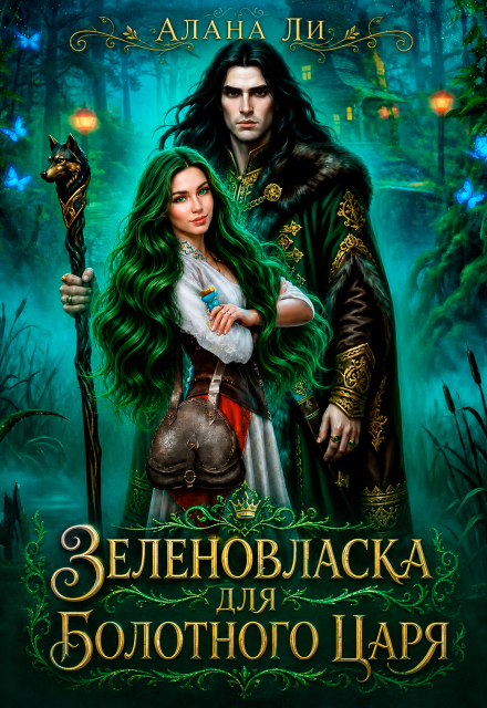 Книга. "Зеленовласка для болотного царя" читать онлайн