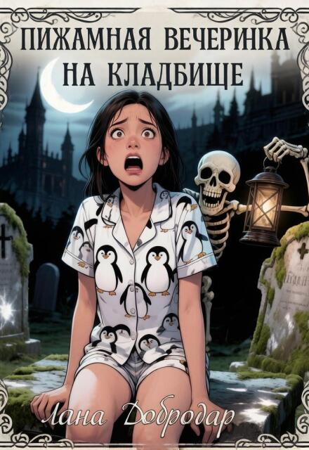 Книга. "Пижамная вечеринка на кладбище" читать онлайн