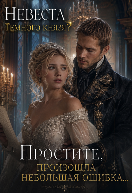 Книга. "Невеста Темного князя? Простите, произошла небольшая ошибка." читать онлайн
