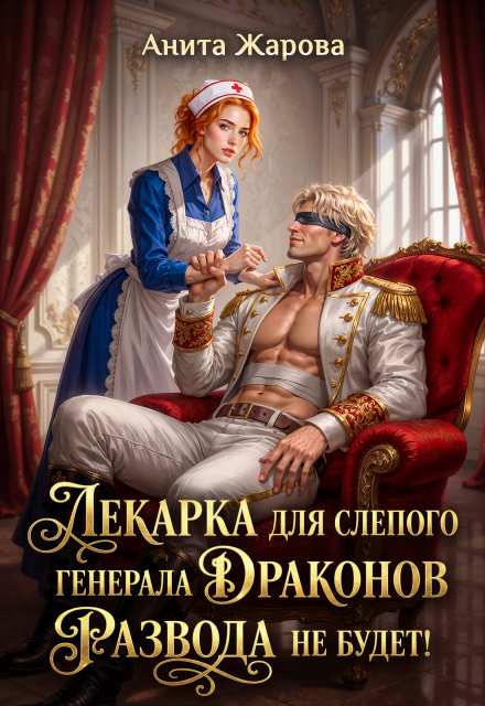 Книга. "Лекарка для слепого генерала драконов. Развода не будет! " читать онлайн