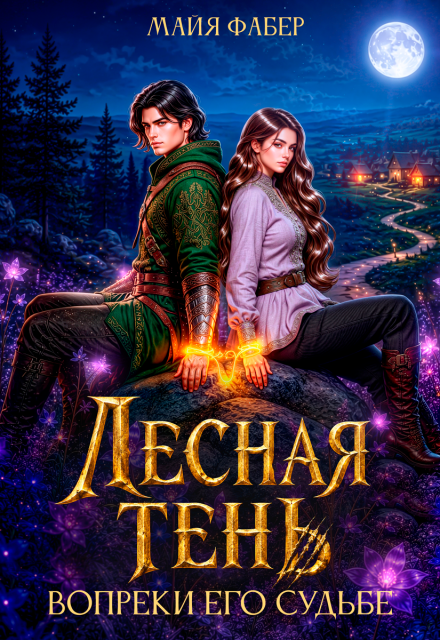 Книга. "Лесная тень. Вопреки его судьбе" читать онлайн