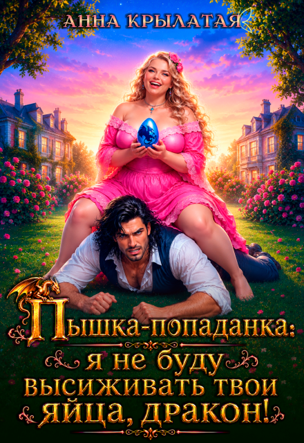 Книга. "Пышка-попаданка: я не буду высиживать твои яйца, дракон!" читать онлайн