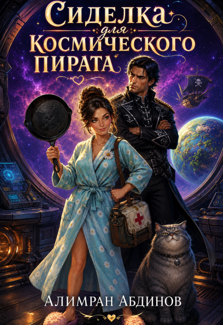 Книга. "Сиделка для Космического Пирата" читать онлайн