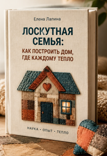 Книга. "Лоскутная семья: как построить дом, где каждому тепло" читать онлайн