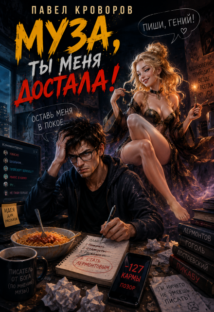 Книга. "Муза, ты меня достала!" читать онлайн