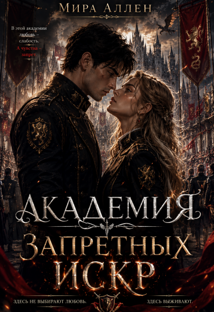 Книга. "Академия запретных искр" читать онлайн