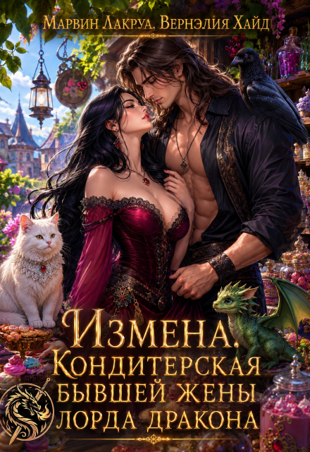 Книга. "Измена. Кондитерская бывшей жены лорда дракона" читать онлайн