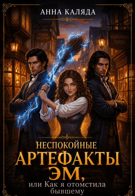 Книга. "Неспокойные артефакты Эм, или Как отомстить бывшему" читать онлайн