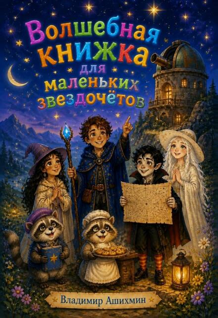 Книга. "Волшебная книжка для маленьких звездочётов" читать онлайн