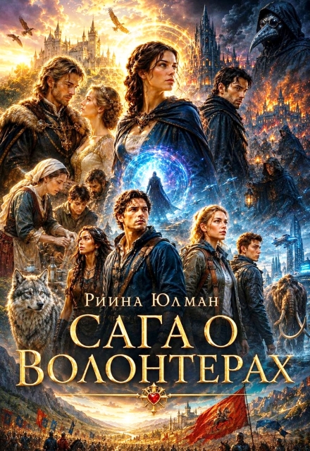 Книга. "Cага о волонтёрах." читать онлайн