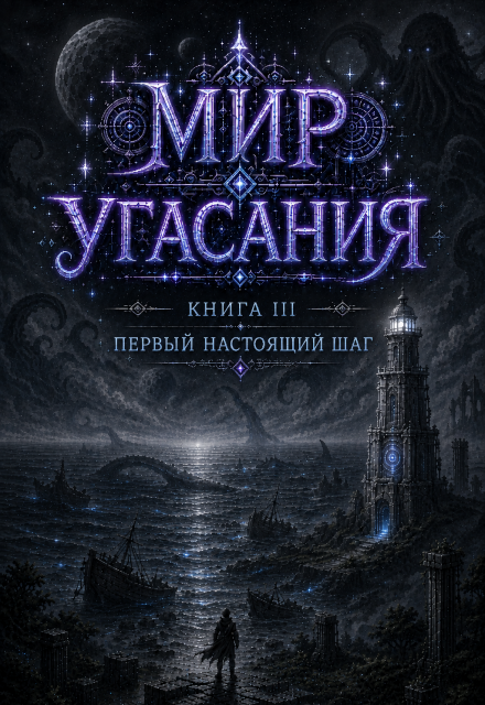 Книга. "Мир Угасания. Книга 3: Первый настоящий шаг" читать онлайн