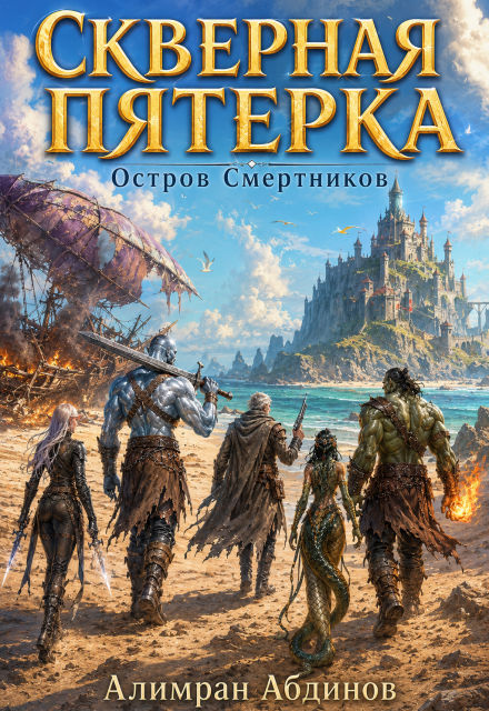 Книга. "Скверная Пятерка: Сезон 1: Остров Смертников (серия 2) " читать онлайн