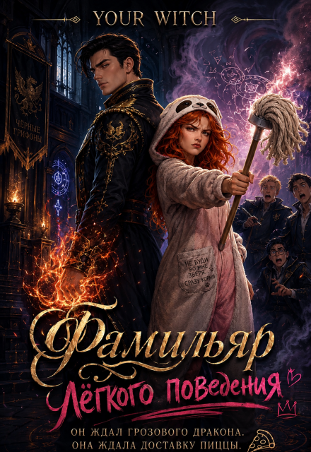 Книга. "Фамильяр лёгкого поведения" читать онлайн