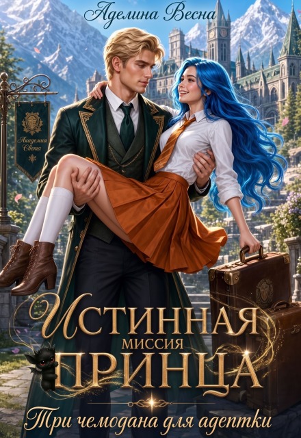 Книга. "Истинная миссия принца. Три чемодана для адептки" читать онлайн