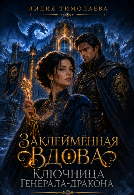 Книга. "Заклеймённая вдова. Ключница генерала-дракона" читать онлайн