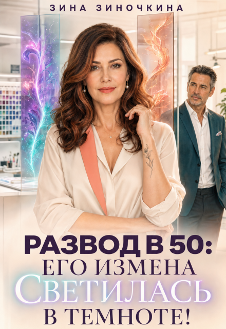 Книга. "Развод в 50: Его Измена светилась в Темноте" читать онлайн
