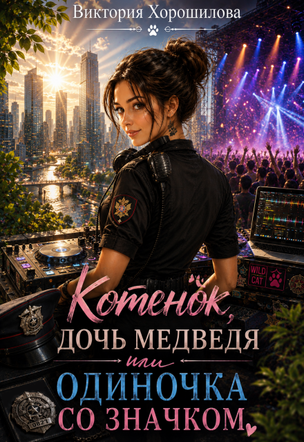 Книга. "Котенок, дочь медведя или одиночка со значком." читать онлайн
