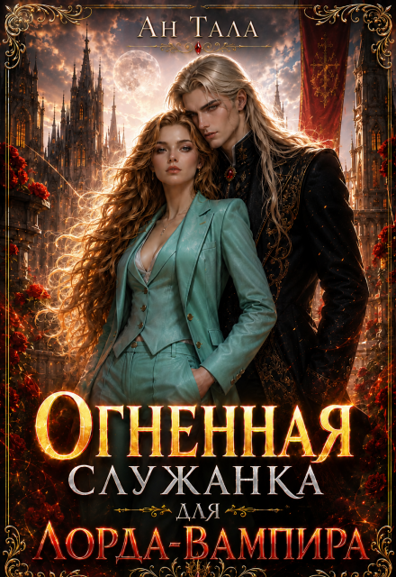 Книга. "Огненная служанка для лорда-вампира" читать онлайн