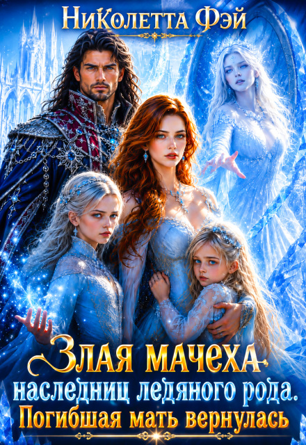 Книга. "Злая мачеха наследниц ледяного рода. Погибшая мать вернулась" читать онлайн