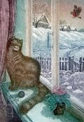 Обложка книги "Кошка на окошке"