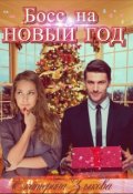 Обложка книги "Босс на Новый Год"