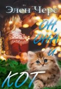 Обложка книги "Он, она и кот"