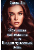 Обложка книги "Истинная наследница или   В один чудесный день"