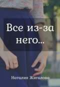 Обложка книги "Все из-за него"