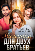 Обложка книги "Малышка для двух братьев"