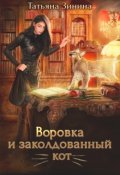 Обложка книги "Воровка и заколдованный кот"