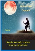Обложка книги "Когда костер горит в ночи лучистой"