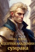 Обложка книги "Адептки академии Сумрака"