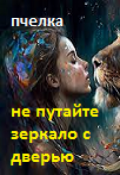 Обложка книги " Не путайте зеркало с дверью."