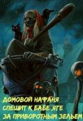 Обложка книги "Домовой Нафаня спешит к Бабе Яге за приворотным зельем"
