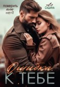 Обложка книги "Ошибка. К тебе"