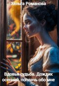 Обложка книги "Вдовья  судьба. Дождик осенний, поплачь обо мне "