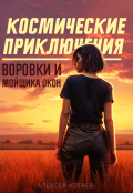 Обложка книги "Космические приключения воровки и мойщика окон"