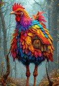 Обложка книги "Избушка на курьих ножках"