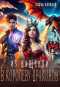 Обложка книги "Из нищенки в королеву драконов"