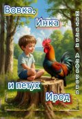 Обложка книги "Вовка, Инка и петух Ирод"