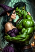 Обложка книги "Ведьма и тролль"