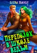 Обложка книги "Переполох в школе ведьм"
