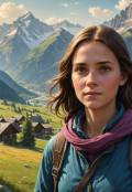 Обложка книги ""Эхо гор""