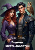 Обложка книги "Ведьма Шесть Заклятий"