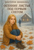 Обложка книги "Осенние листья под первым снегом"