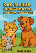 Обложка книги "Как мышь подружилась с котом и собакой"