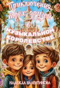 Обложка книги "Приключения трёх друзей в Музыкальном королевстве"