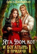 Обложка книги "Яга. Дом, кот и богатырь в придачу"