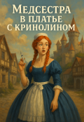 Обложка книги "Медсестра в платье с кринолином"